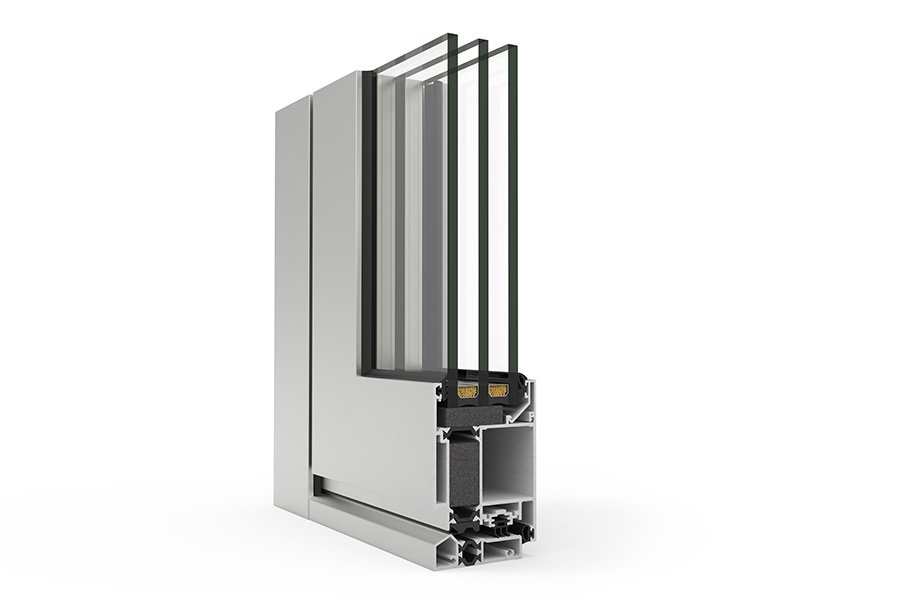 Cortizo Millennium Plus 70 entrance door