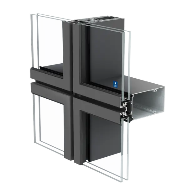 Aluminium curtain wall — Reynaers ConceptWall 86