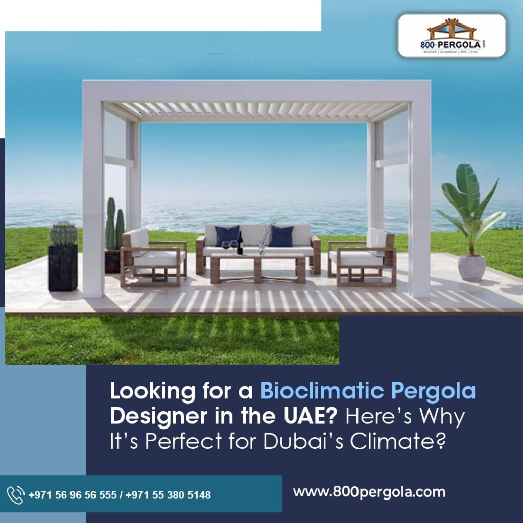 Aluminium pergola